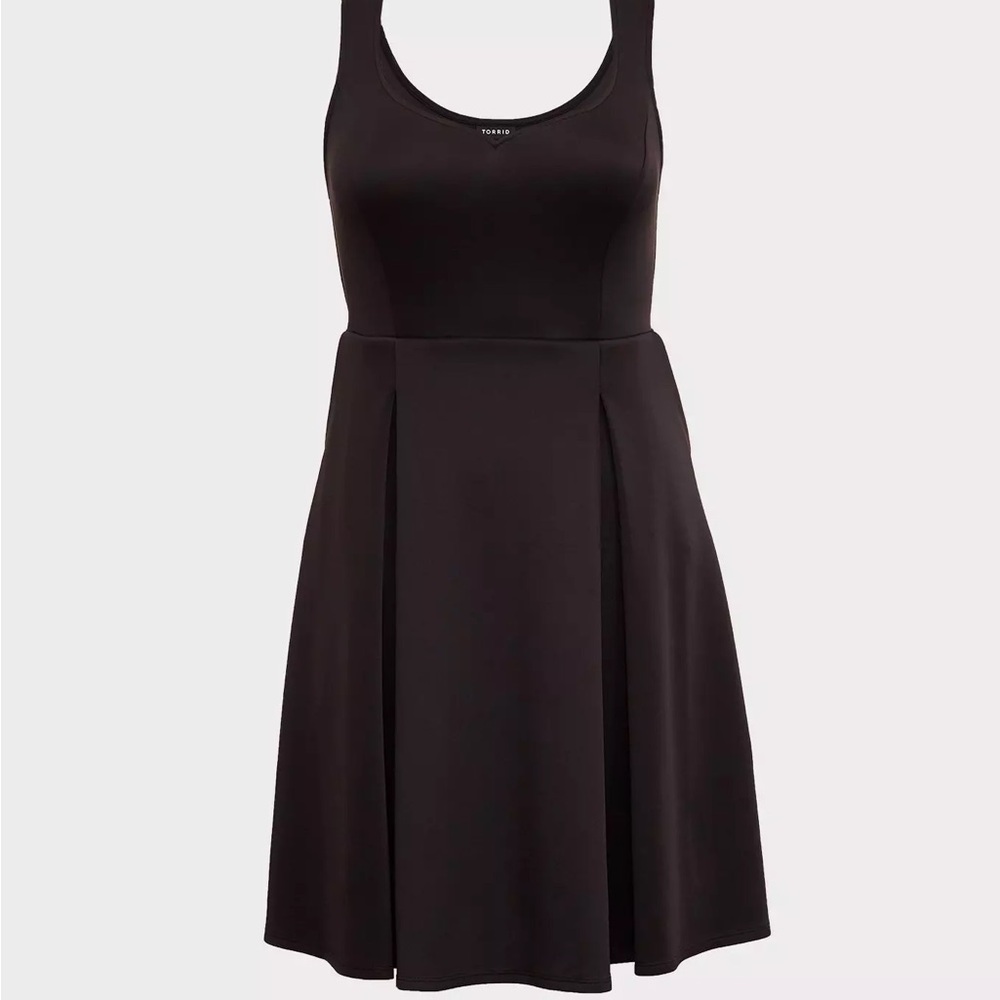 TORRID Black Sleeveless A-Line Dress - TOVE